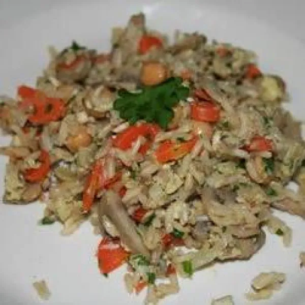 receta Pilaf De Arroz Integral Estilo Casero