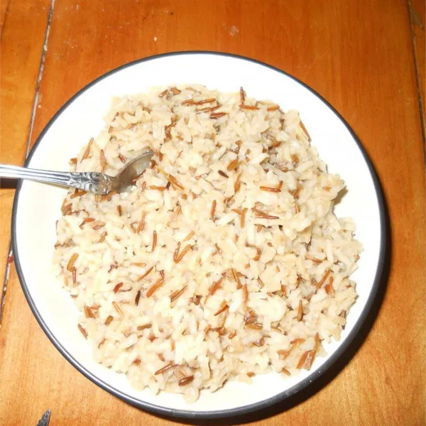 Przepis Pilaw z dzikiego ryżu