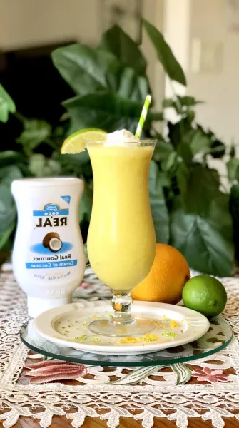 receta Citrus Pina Colada