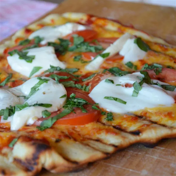 receta Grilled Pizza I