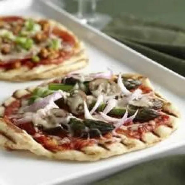 receta Pizza grillée