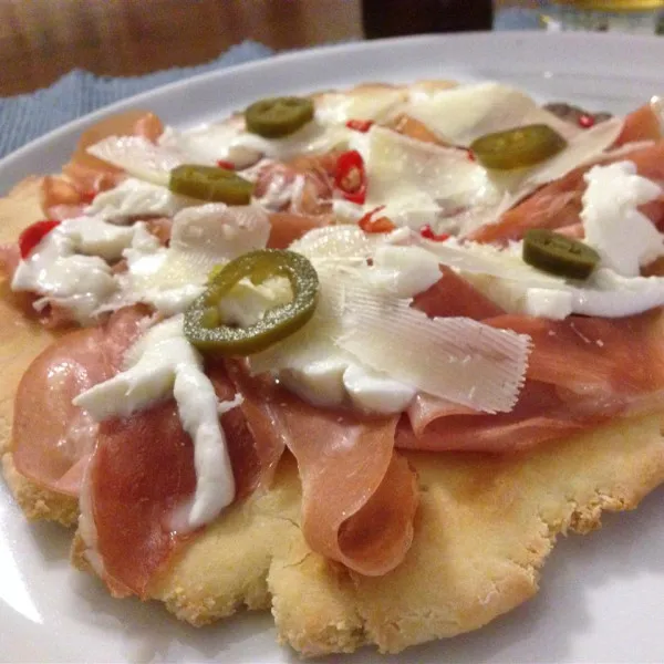 recetas Pizza Con Mortadela Y Prosciutto