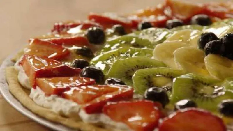 receta Pizza De Frutas II