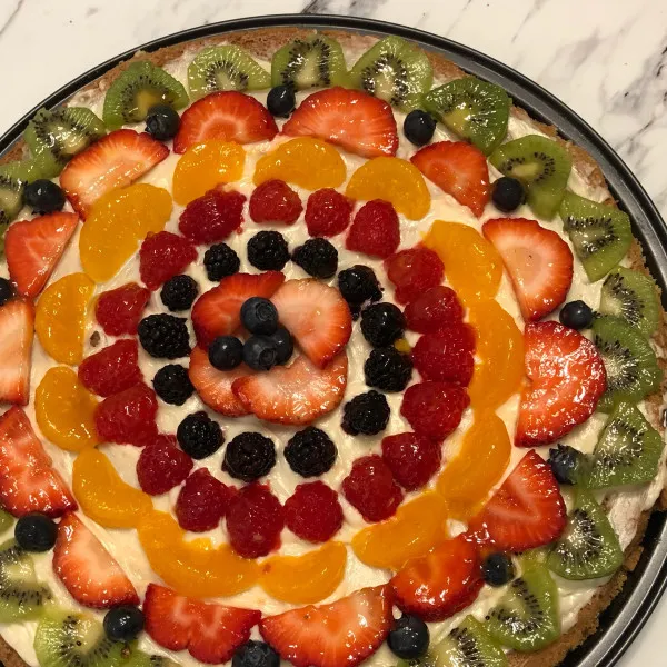 recette Pizza aux fruits PHILADELPHIA®