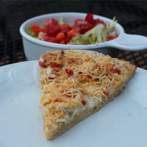 receta Gourmet Pizza au poulet