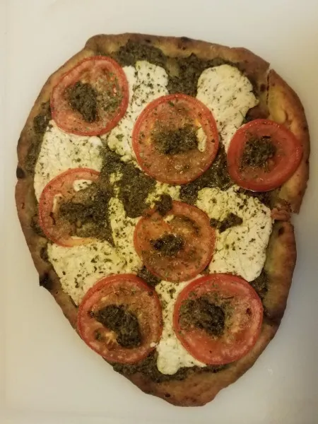 receta Pizza De Rúcula Con Queso De Cabra - ¡Sin Salsa Roja!