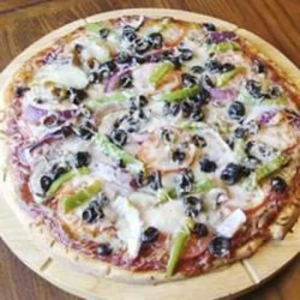receta Pizza Délice Végétarien