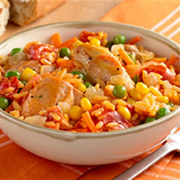 receta Poulet espagnol et riz Birds Eyeï¿½