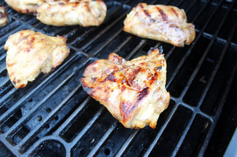 receta Poulet grillÃ© aigre-doux