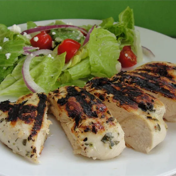 receta Poulet grillé épicé