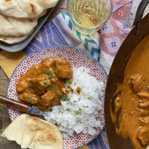 receta Indien Curry de Poulet II