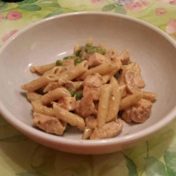 receta Kim's Chicken Alfredo