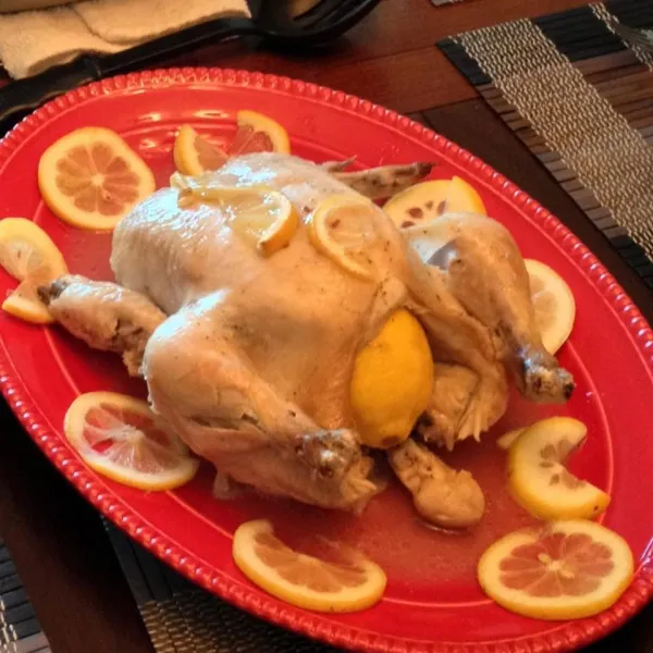 przepisy Pieczony Kurczak z Cytryną