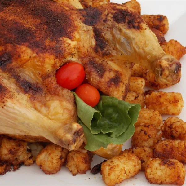 receta Grillé Poulet à la Pâte de Curry