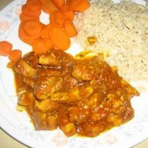 receta Bunjal au poulet