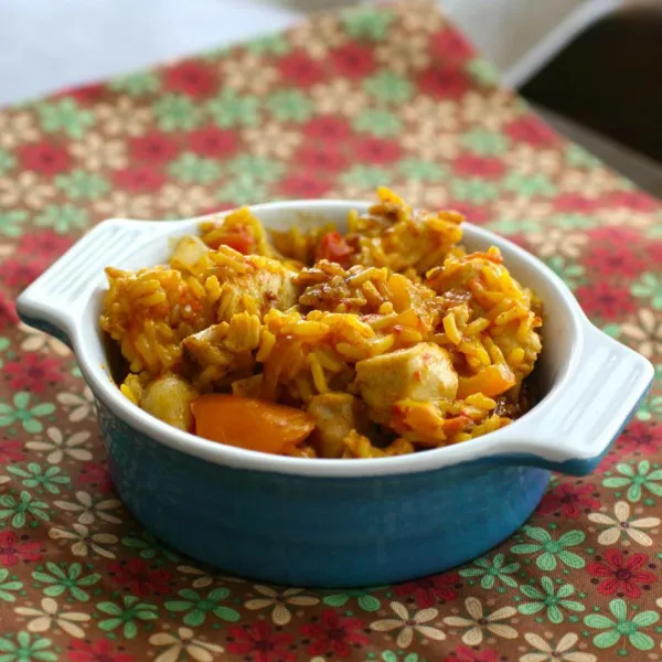 receta Pollo Con Queso Y Arroz Amarillo