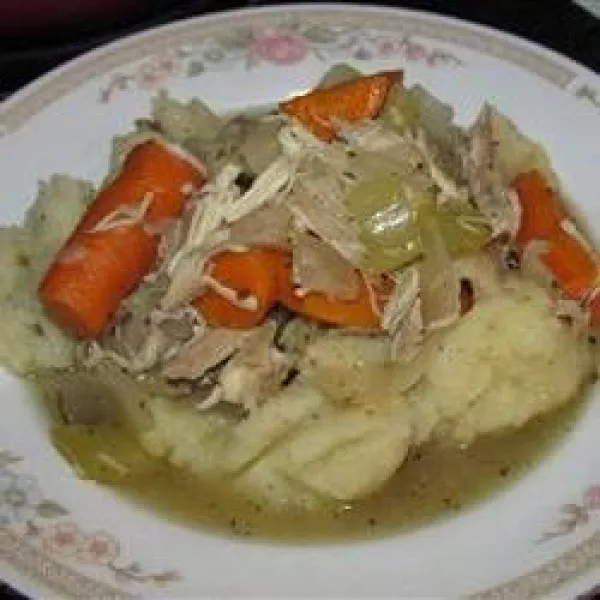 receta Pollo Con Zanahoria En Olla De Cocción Lenta