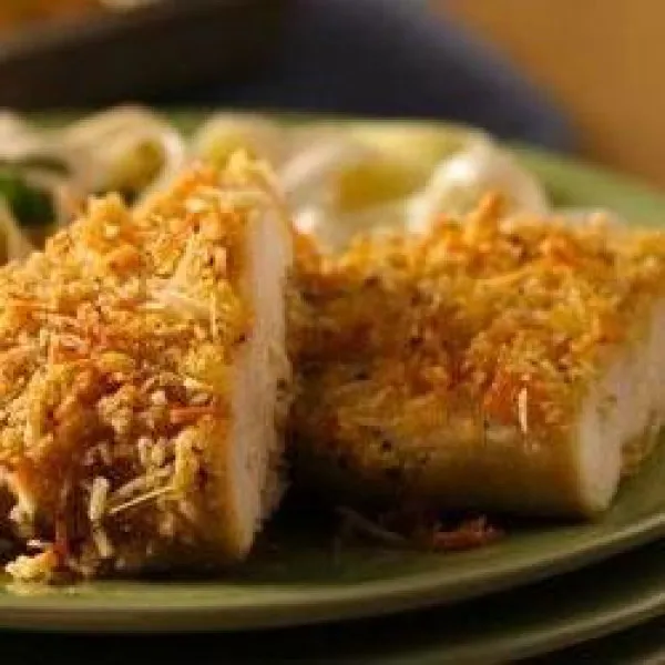 recetas Pollo Crujiente Con Ajo Y Queso Parmesano