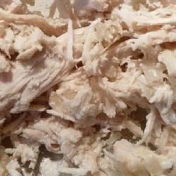 receta Poulet effiloché à la mijoteuse