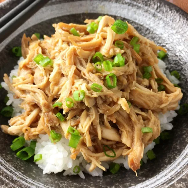 recetas Pollo Desmenuzado Teriyaki En Olla De Cocción Lenta