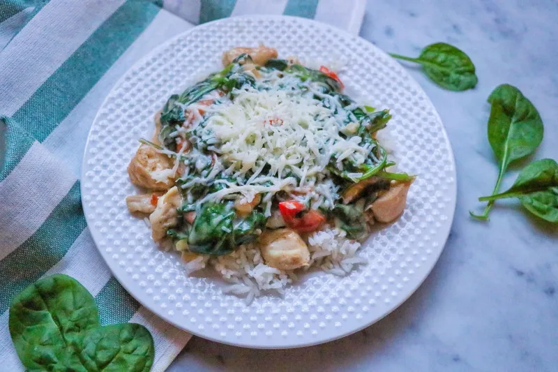 receta Easy Chicken Florentine