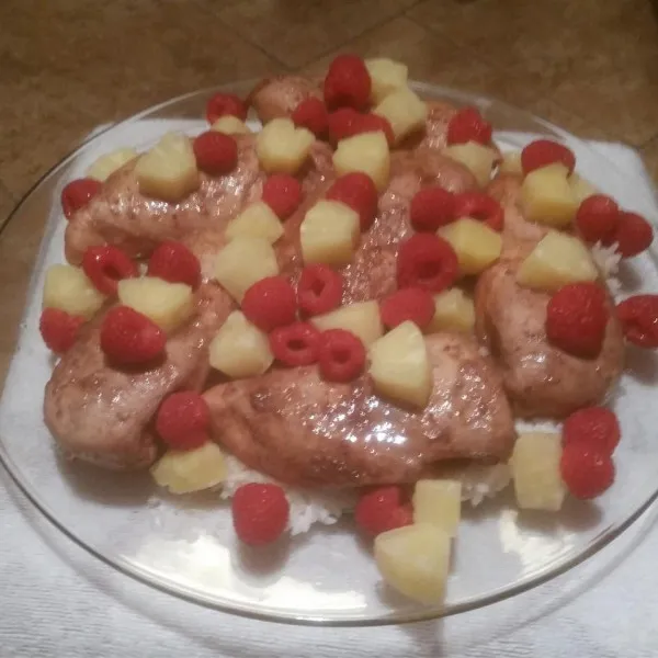 receta Easy Raspberry Chicken