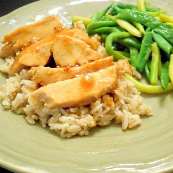 recetas Pollo Glaseado De Albaricoque