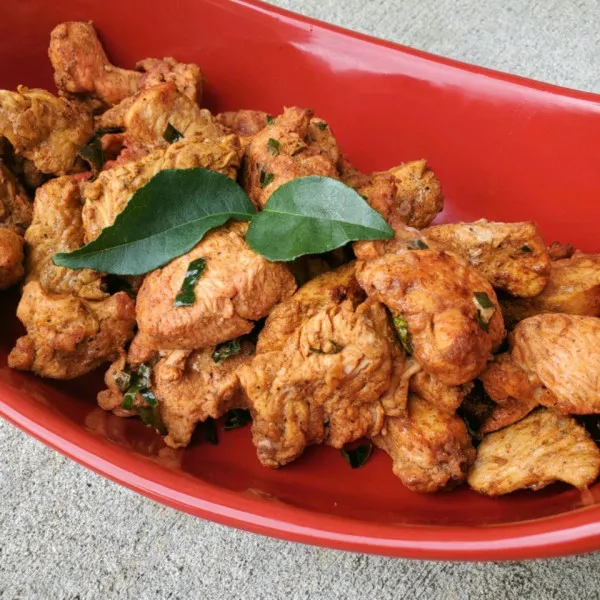 receta Poulet indien 65