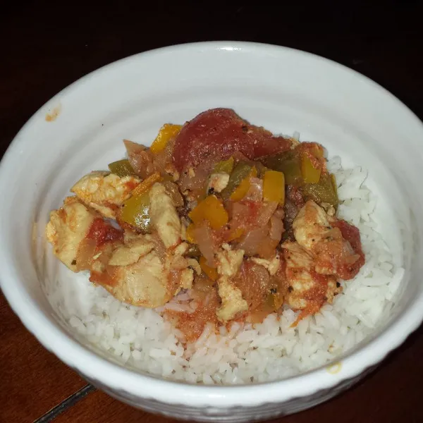 receta Poulet Jambalaya II