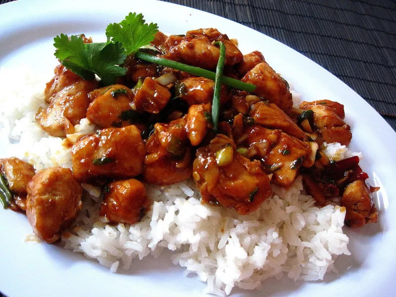 recette Poulet Kung Pao