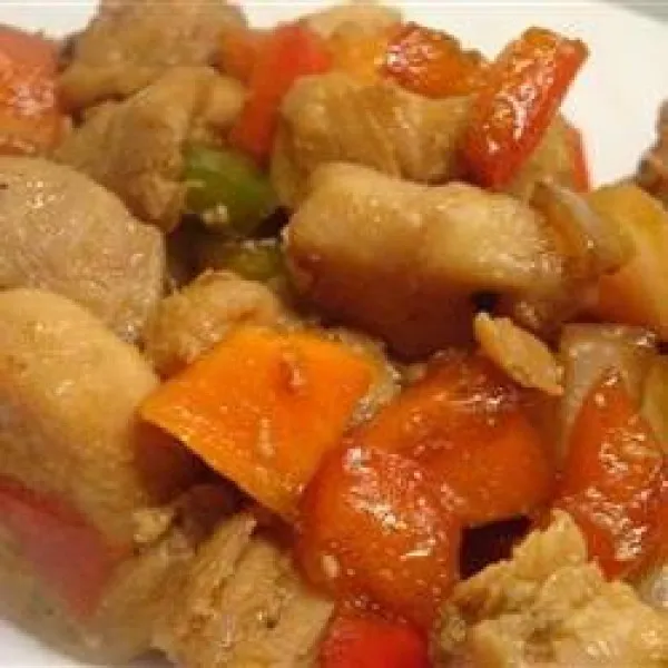 receta Poulet savoureux