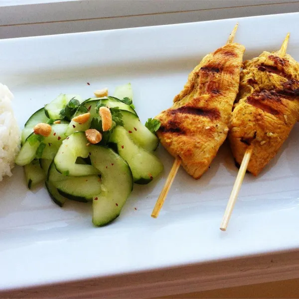 recetas Pollo Satay