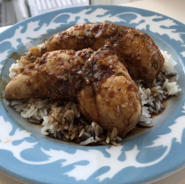 recetas Pollo Teriyaki Fácil De Cocinar En La Estufa En Salsa De Naranja, Jengibre Y Ajo