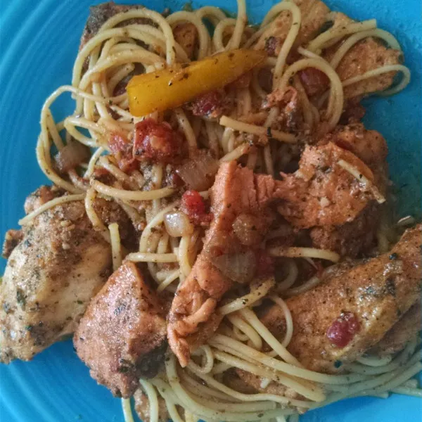 receta Rainforest Chicken & Pasta