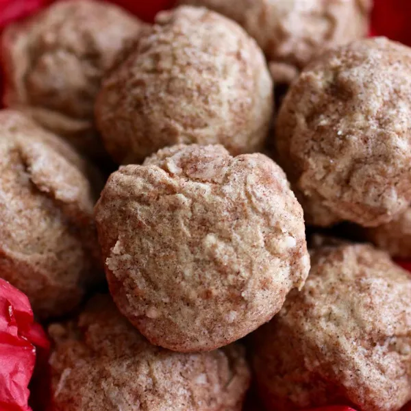 receta Polvorones De Canele (biscuits à la cannelle)