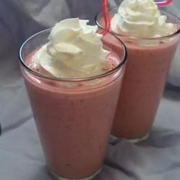 recepta Creamy Raspberry Quench Punch