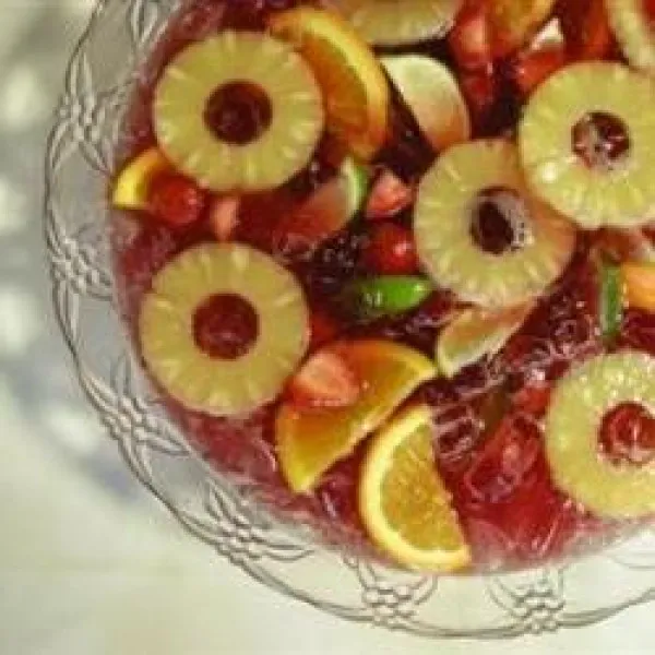 recette Punch de mariage aigre et pétillant