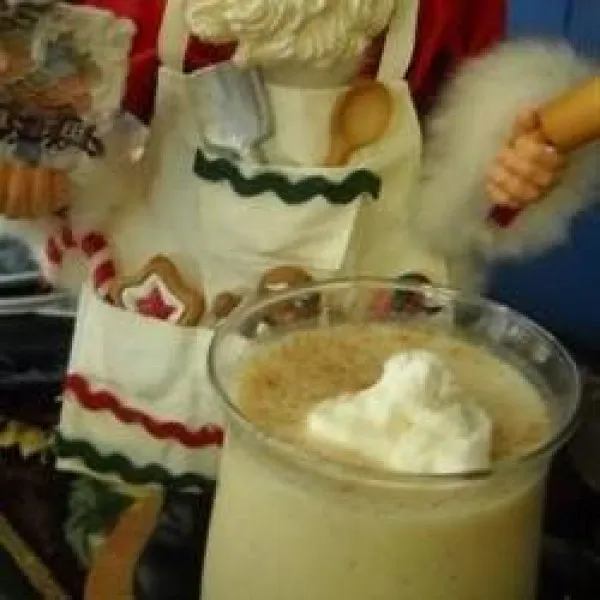 przepisy Eggless Vanilla Eggnog