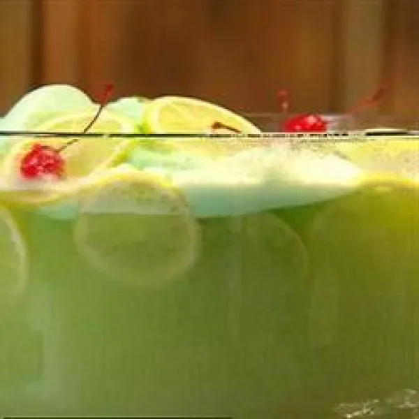 recette Punch au sorbet au citron vert