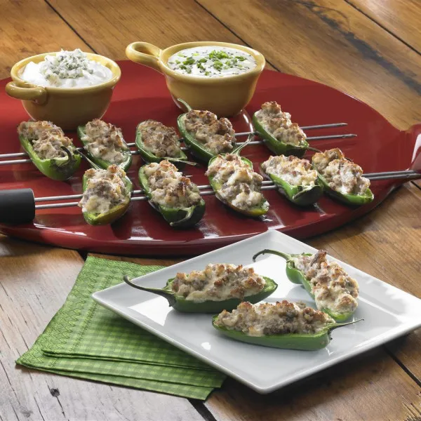 przepisy Johnsonville Cheesy Pepper Poppers