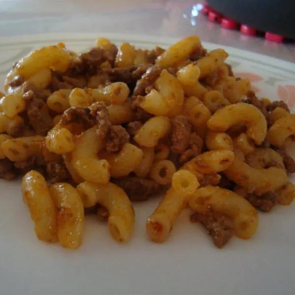 przepis Presto Pesto Hamburger Mac