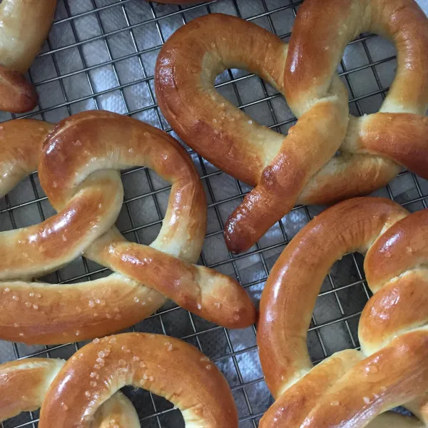 receta Pretzels Del Centro Comercial