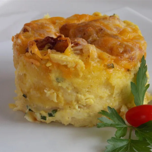 receta Pouding au Cheddar