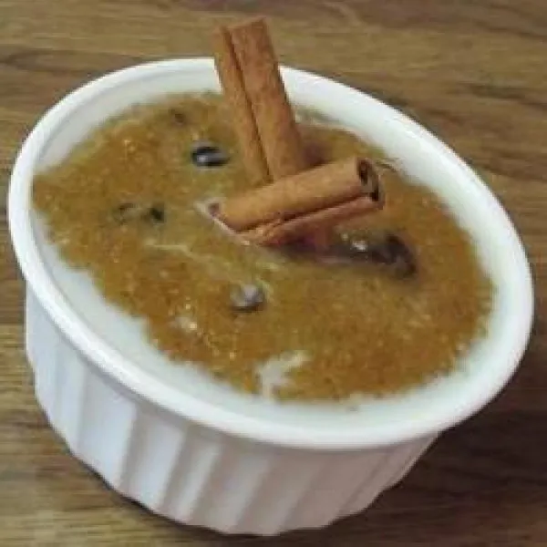 receta Pudding indien