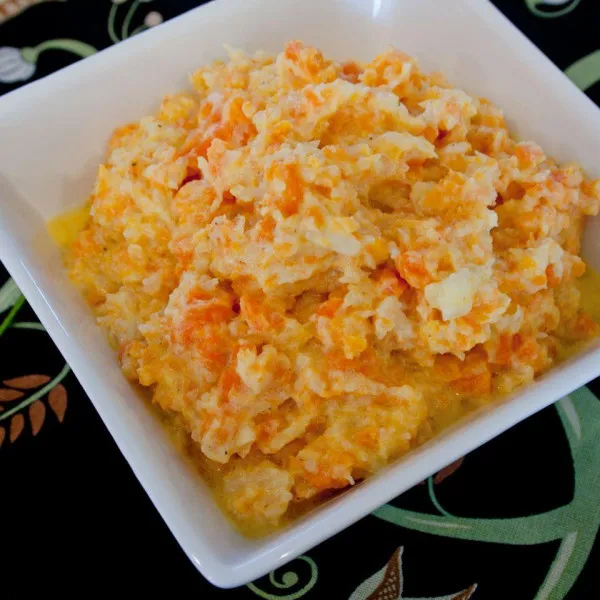 receta Purée de chou-fleur et de carottes