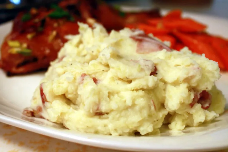 recepta Mashed Red Potatoes Suzy