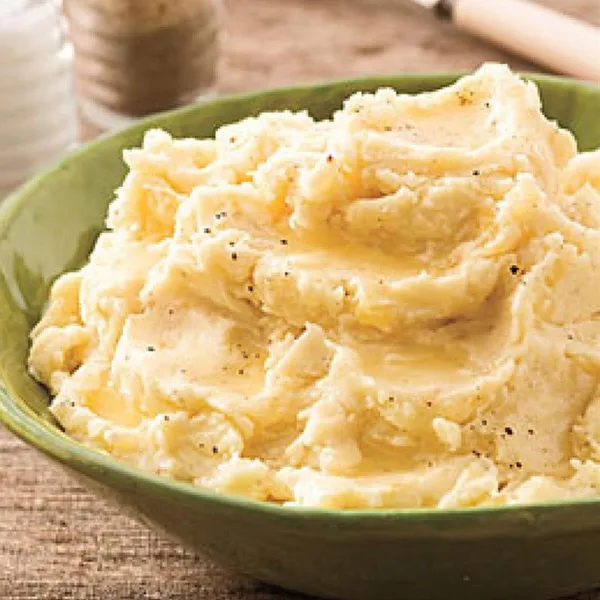 receta PurÃ©e de pommes de terre Yukon Gold avec moitiÃ©-moitiÃ© et beurre