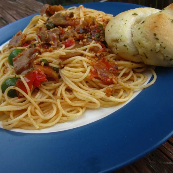 receta Puttanesca Blanca Linguini