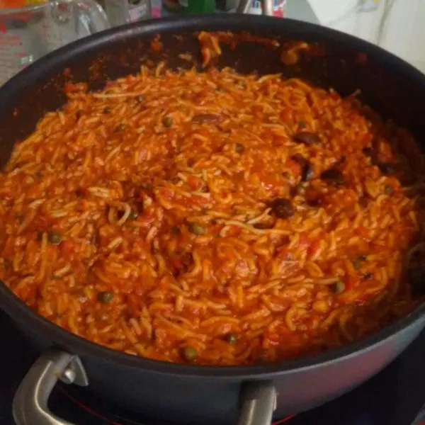 receta Easy One-Pot Pasta Puttanesca