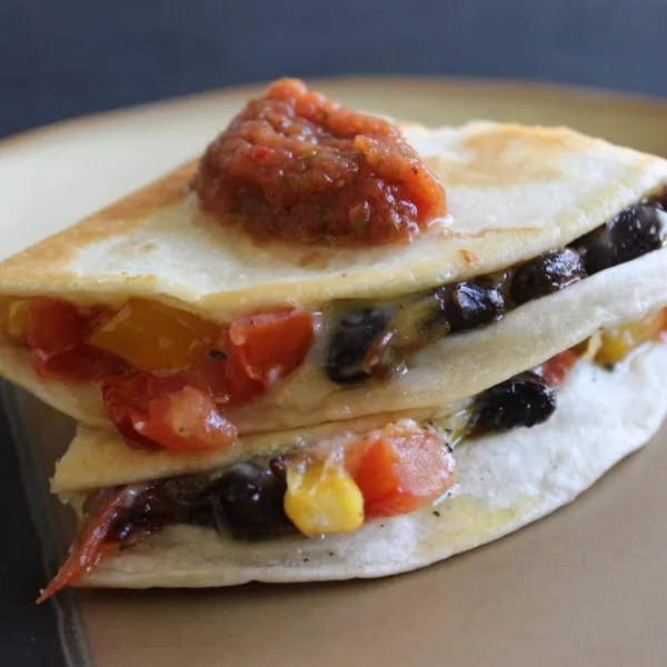 receta Quesadillas aux haricots